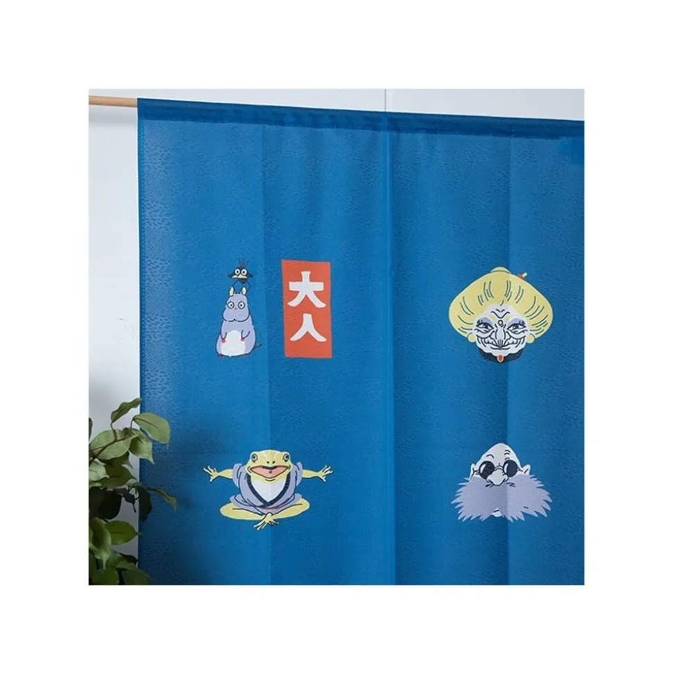 Japanese Curtain Kichijo Blue - Spirited Away