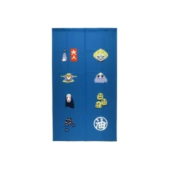 Japanese Curtain Kichijo Blue - Spirited Away