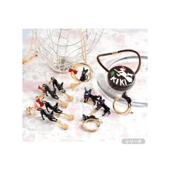Jiji With Broom Pierced Earrings - Kiki'S Delivery Service