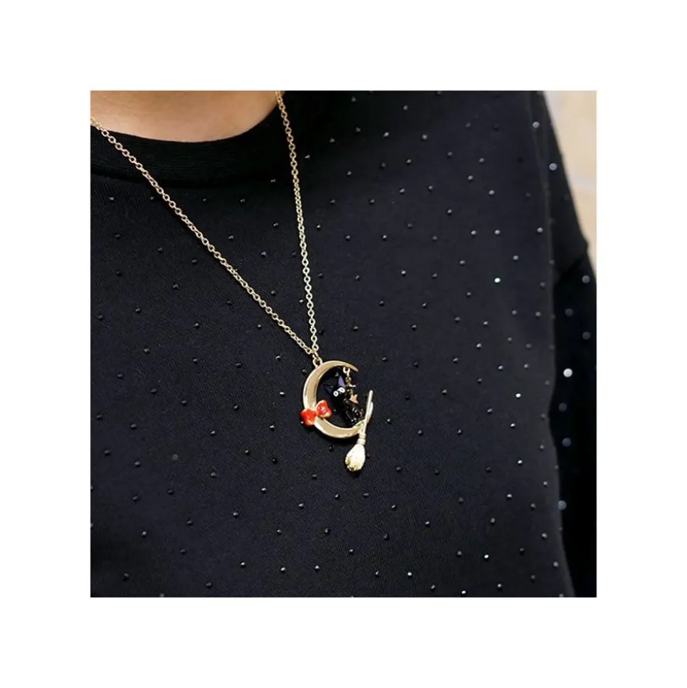 Jiji With Moon Necklace - Kiki'S Delivery Service