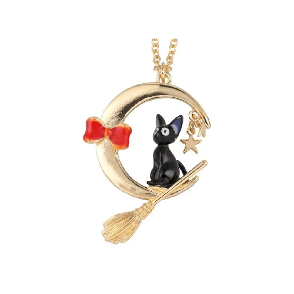 Jiji With Moon Necklace - Kiki'S Delivery Service