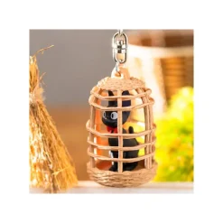 Keychain Jiji In Cage - Kiki'S Delivery Service