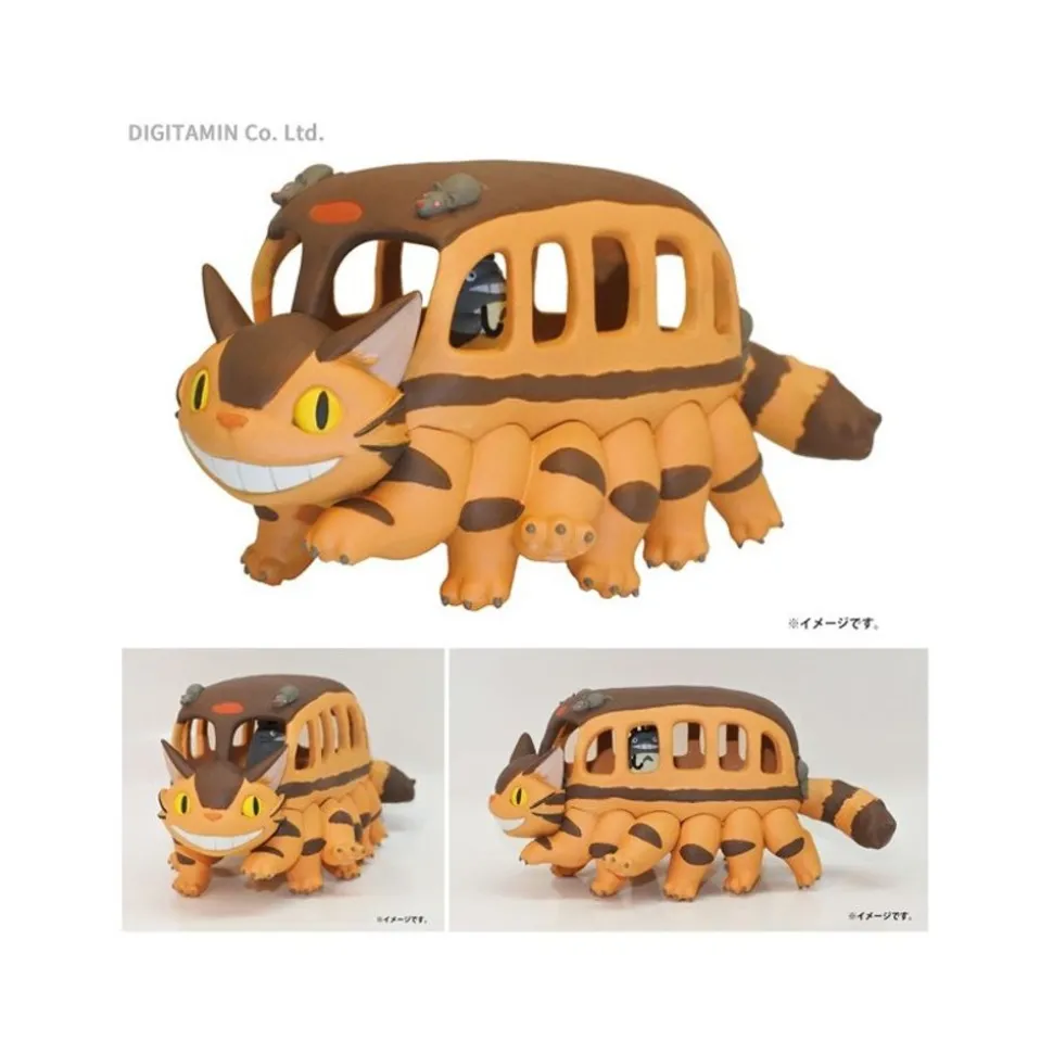 Kumukumu 3D Jigsaw Puzzle Catbus - My Neighbor Totoro