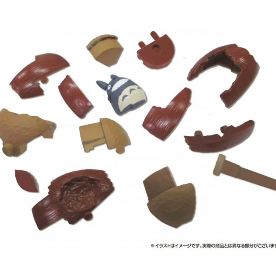 Kumukumu 3D Puzzle Totoro & Acorn - My Neighbor Totoro