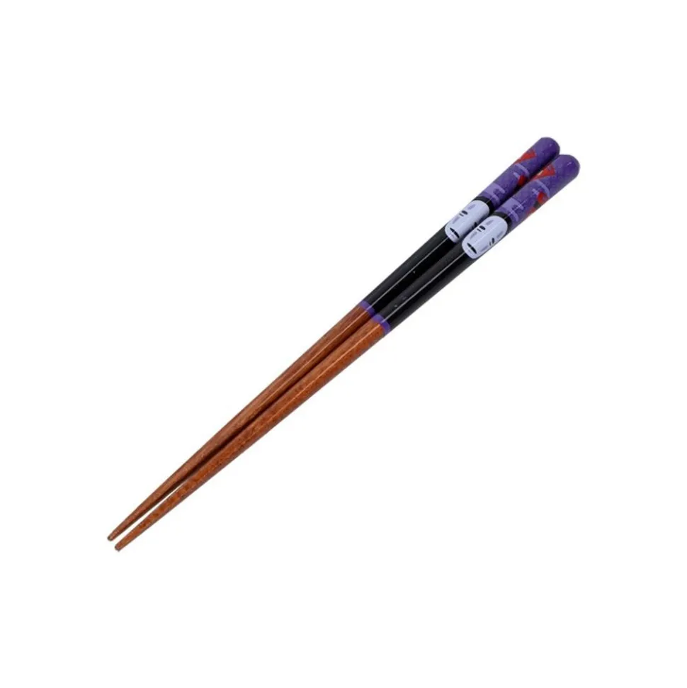 Lacquered Chopsticks 21Cm No Face & Lantern - Spirited Away