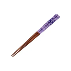 Lacquered Chopsticks 21Cm Sketches Purple - Kiki'S Delivery Service