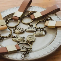 Leather Key Chain Marco - Porco Rosso