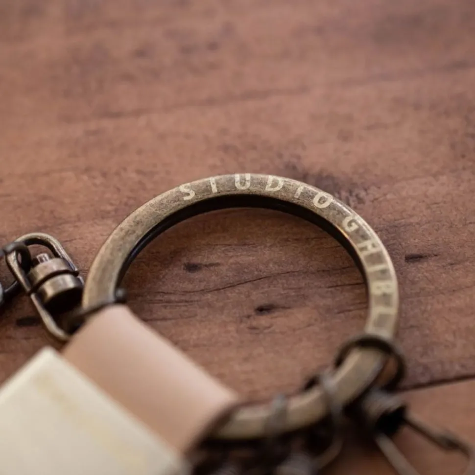 Leather Key Chain Robot - Castle In The Sky