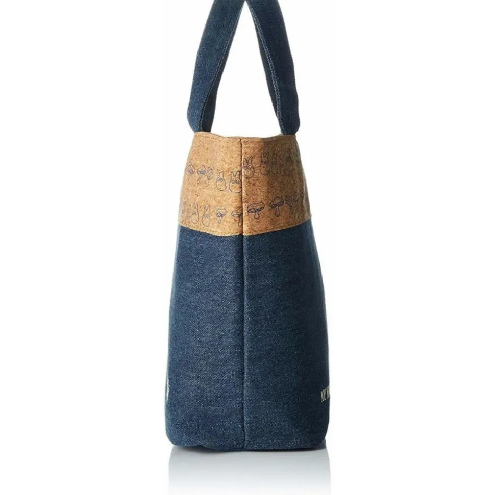 Lunch Bag Cork & Denim Style - My Neighbor Totoro