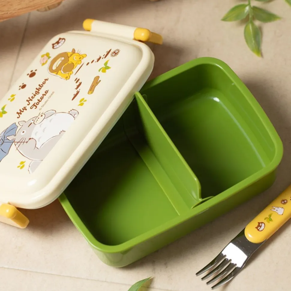Lunch Box 2 Locks Totoro & Catbus - My Neighbor Totoro