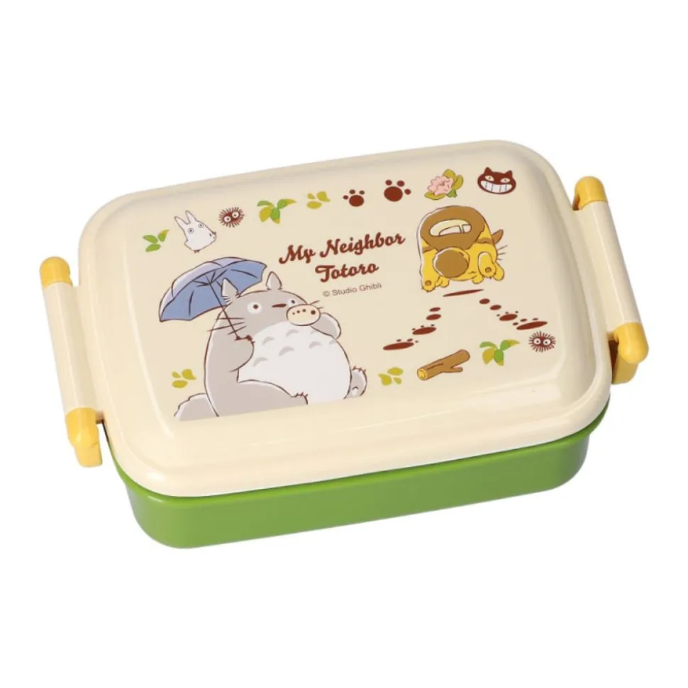 Lunch Box 2 Locks Totoro & Catbus - My Neighbor Totoro