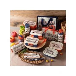 Lunch Box 4 Locks Wild Flowers 650 Ml - Kiki'S Delivery Service