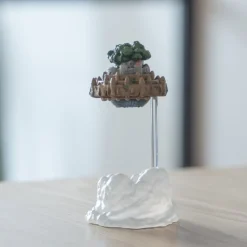Magnetic Paper Clip Holder Flying Castle - Castle In The Sky