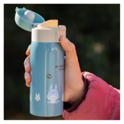 Mat Blue Thermos Bottle 350Ml - My Neighbor Totoro