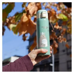 Mat Light Green Thermos Bottle 480Ml - My Neighbor Totoro