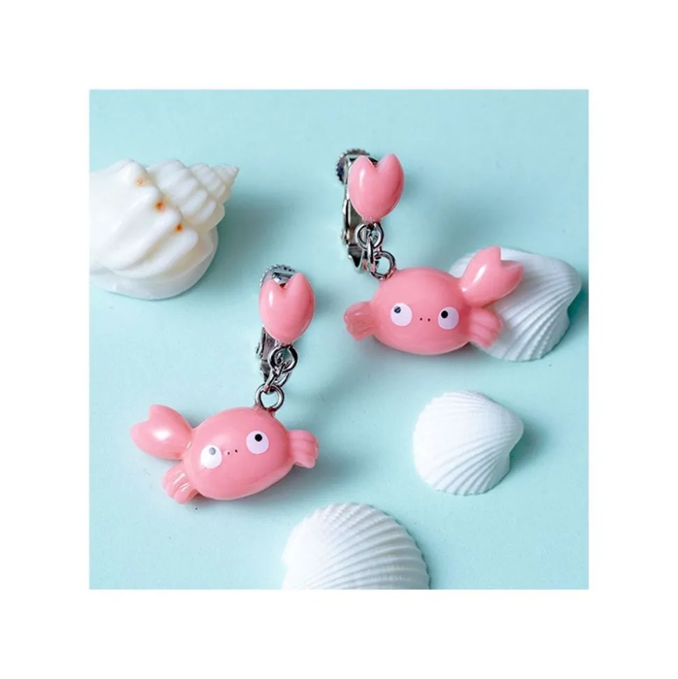 Mei Crab Clipped Earrings - My Neighbor Totoro