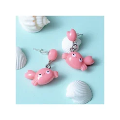 Mei Crab Pierced Earrings - My Neighbor Totoro