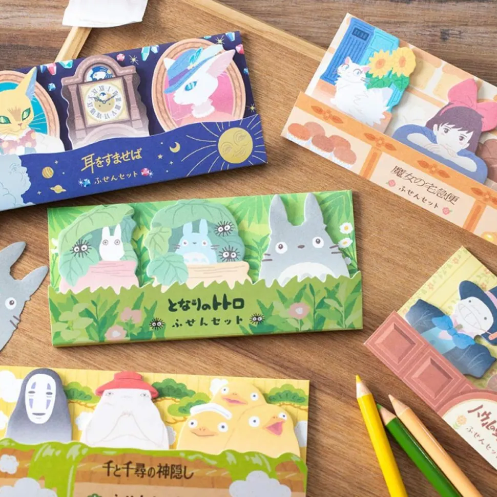 Memo Set Calcifer, Heen & Navet - Howl'S Moving Castle