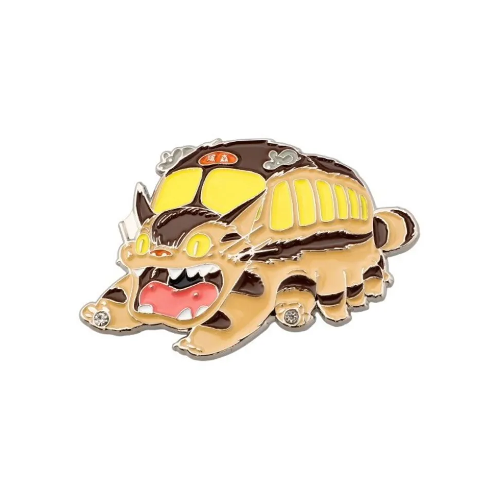 Metal Brooch Catbus - My Neighbor Tororo