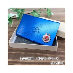Metal Card Case Blue Spirit Of The Forest - Princesse Mononoke