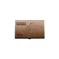 Metal Card Case Catbus Dark Brown - My Neighbor Tororo