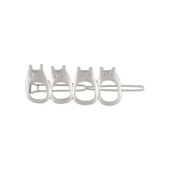 Metal Hair Clip Garland White Totoro - My Neighbor Totoro