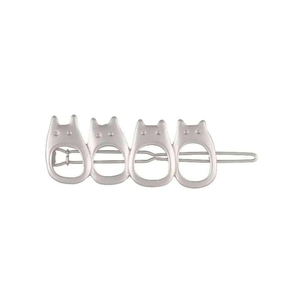 Metal Hair Clip Garland White Totoro - My Neighbor Totoro