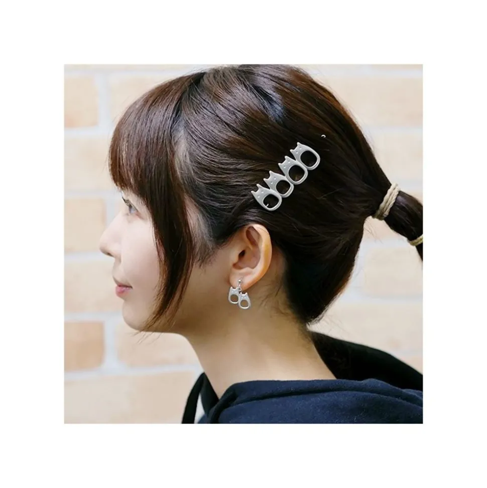 Metal Hair Clip Garland White Totoro - My Neighbor Totoro
