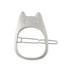 Metal Hair Clip White Totoro - My Neighbor Totoro