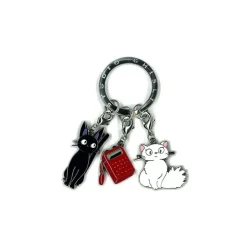 Metal Key Chain Kiki 3 Characters - Kiki'S Delivery Service