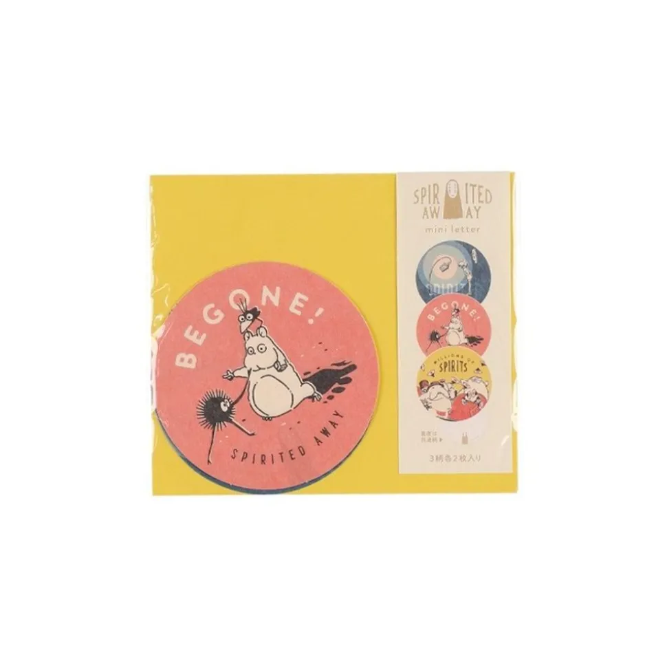 Mini Letter Set Pastels - Spirited Away