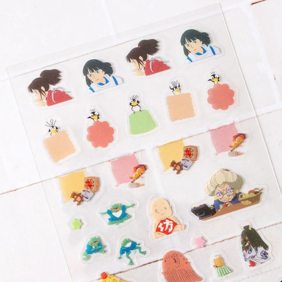 Mini Schedule Stickers 2024 - Spirited Away