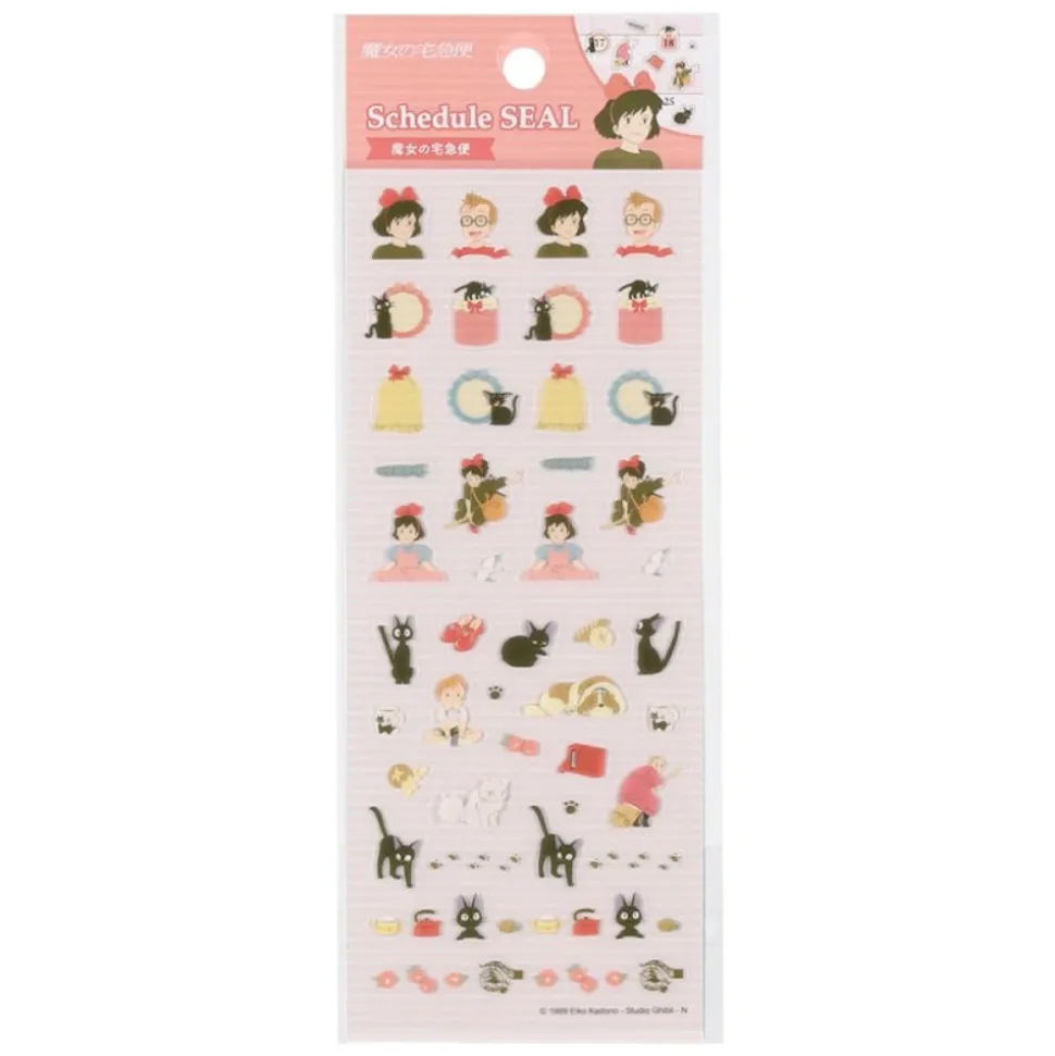 Mini Schedule Stickers 2024 - Kiki'S Delivery Service