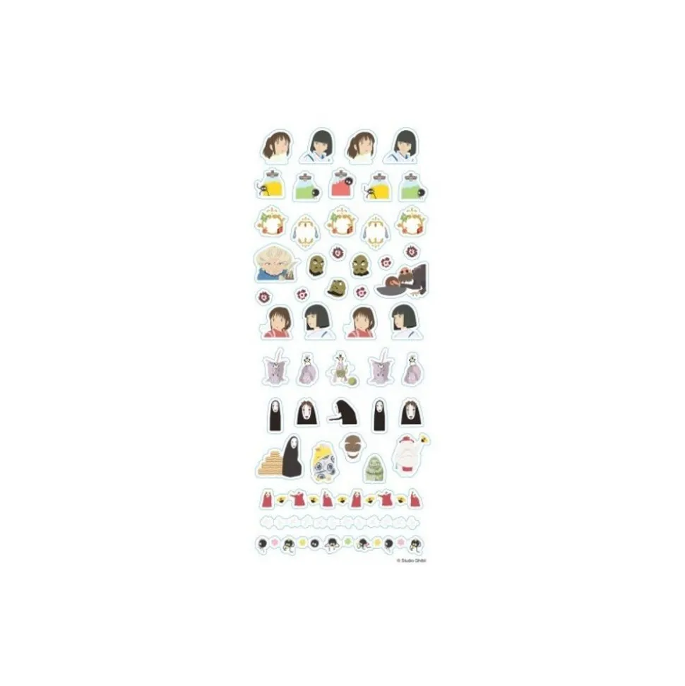 Mini Schedule Stickers - Spirited Away