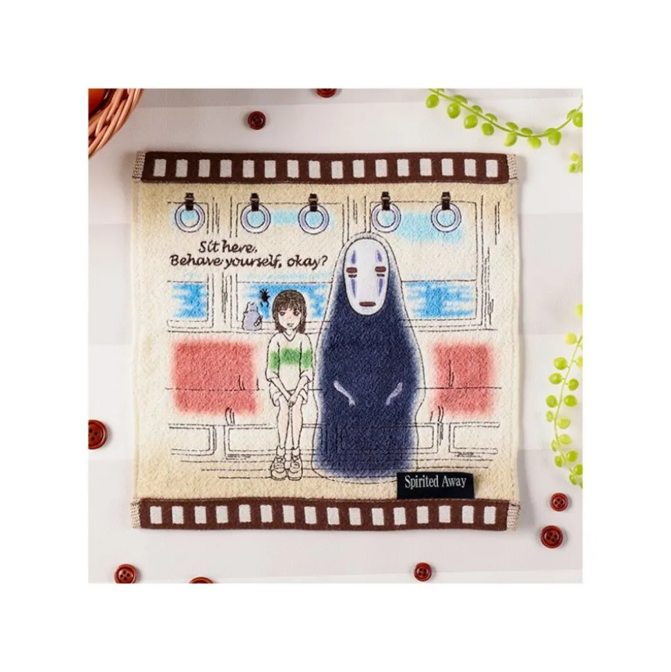 Mini Towel Celluloid Chihiro In The Train - Spirited Away