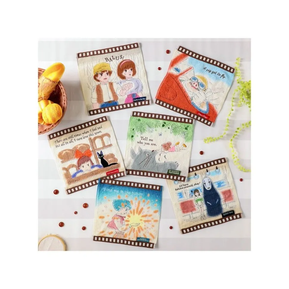 Mini Towel Celluloid Chihiro In The Train - Spirited Away