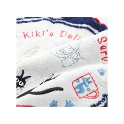 Mini Towel Navy Blue Striped 25X25 - Kiki'S Delivery Service