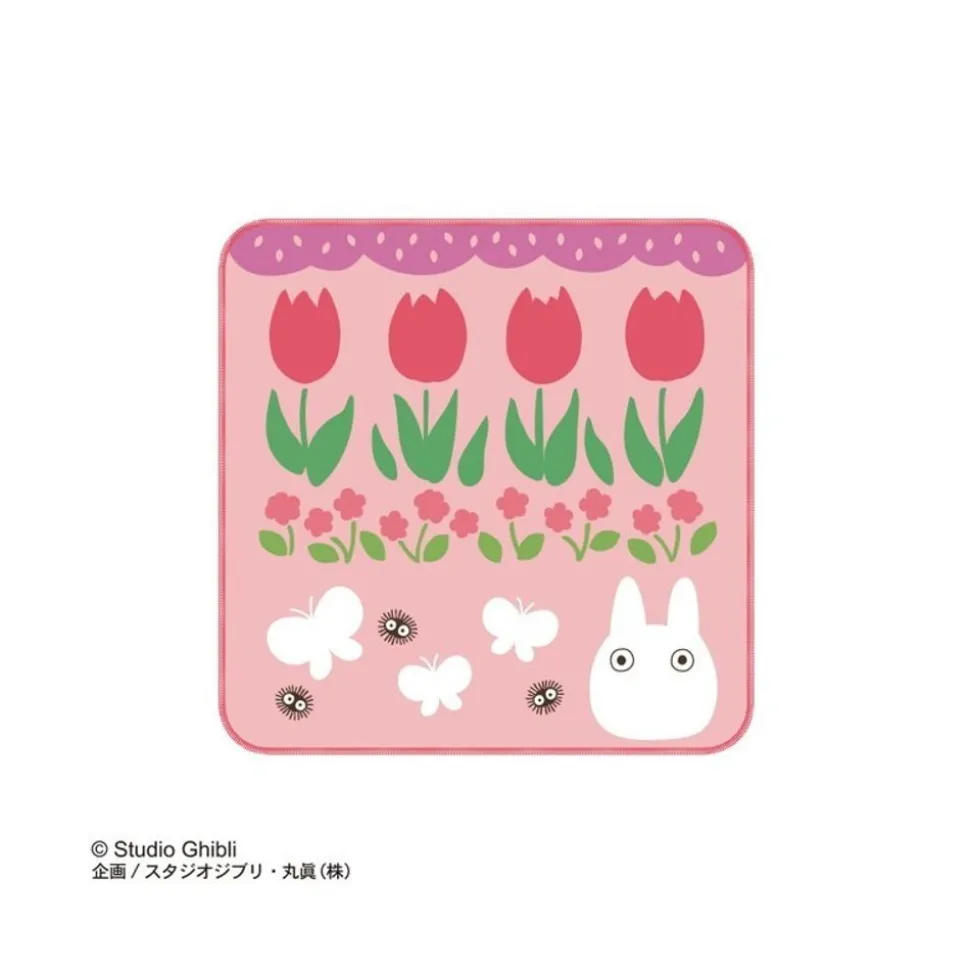 Mini Towel Relaxing Walk - My Neighbor Totoro 23 23 Cm