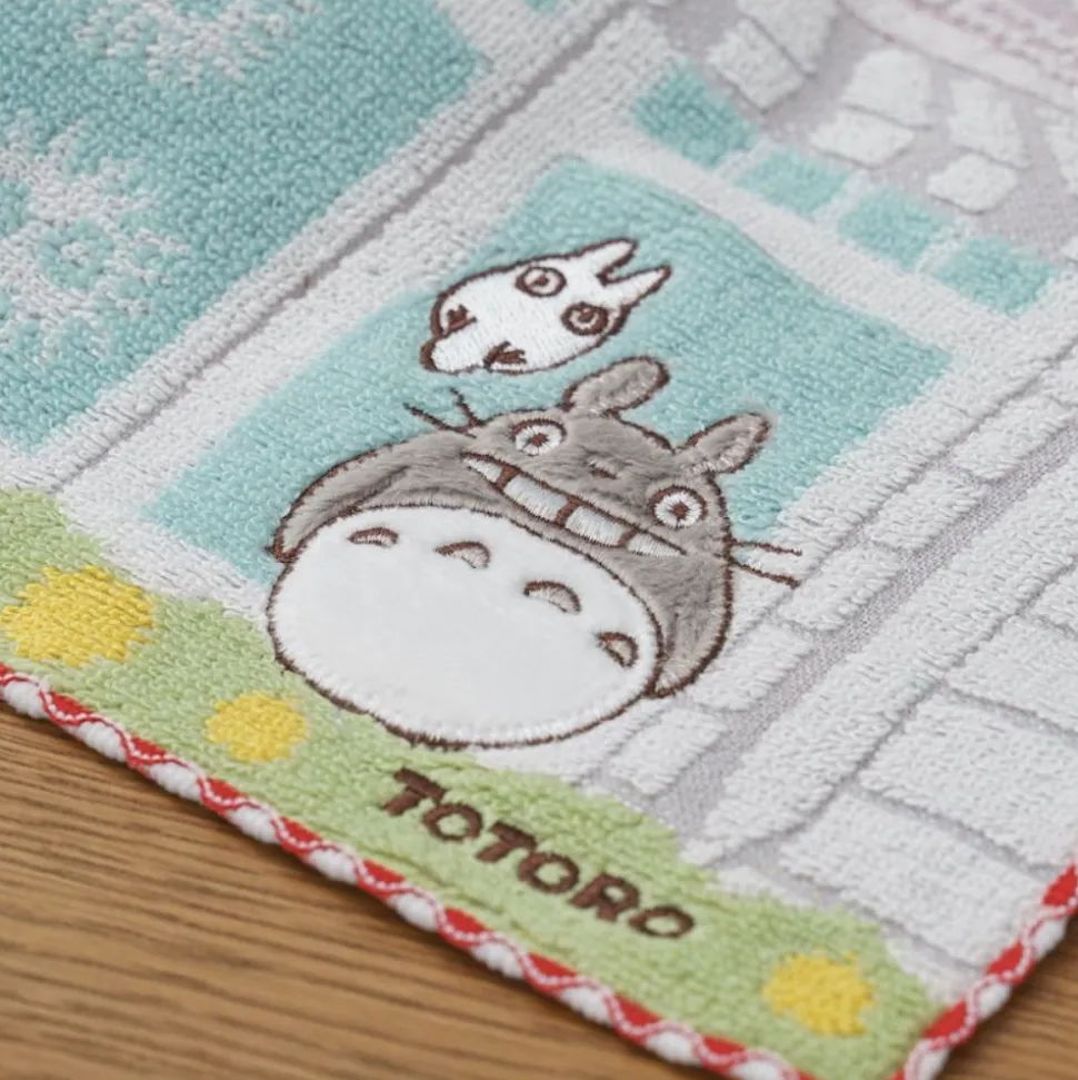 Mini Towel Satsuki & Mei'S House 25X25 Cm - My Neighbor Totoro