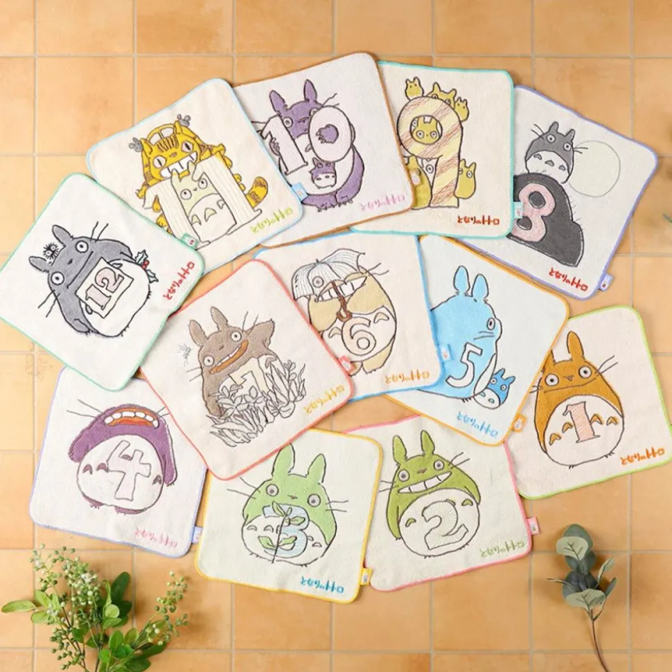 Mini Towel Totoro Birthday 1 25X25 Cm - My Neighbor Totoro
