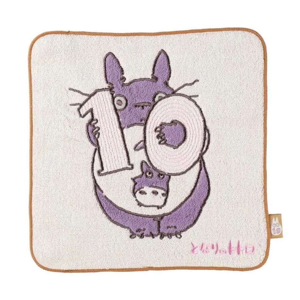 Mini Towel Totoro Birthday 10 25X25 Cm - My Neighbor Totoro