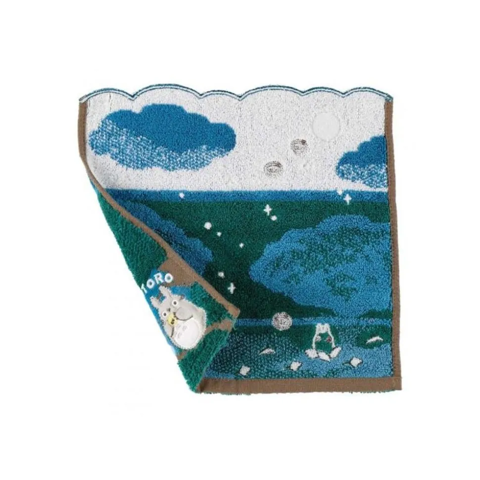 Mini Towel Under The Moon 25X25 Cm - My Neighbor Totoro