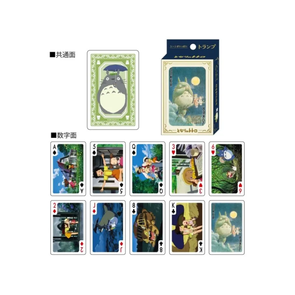Movie Scenes Playing Cards - My Neighbor Totoro