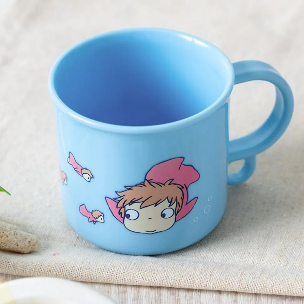 Mug Ponyo In The Ocean - Ponyo On The Cliff