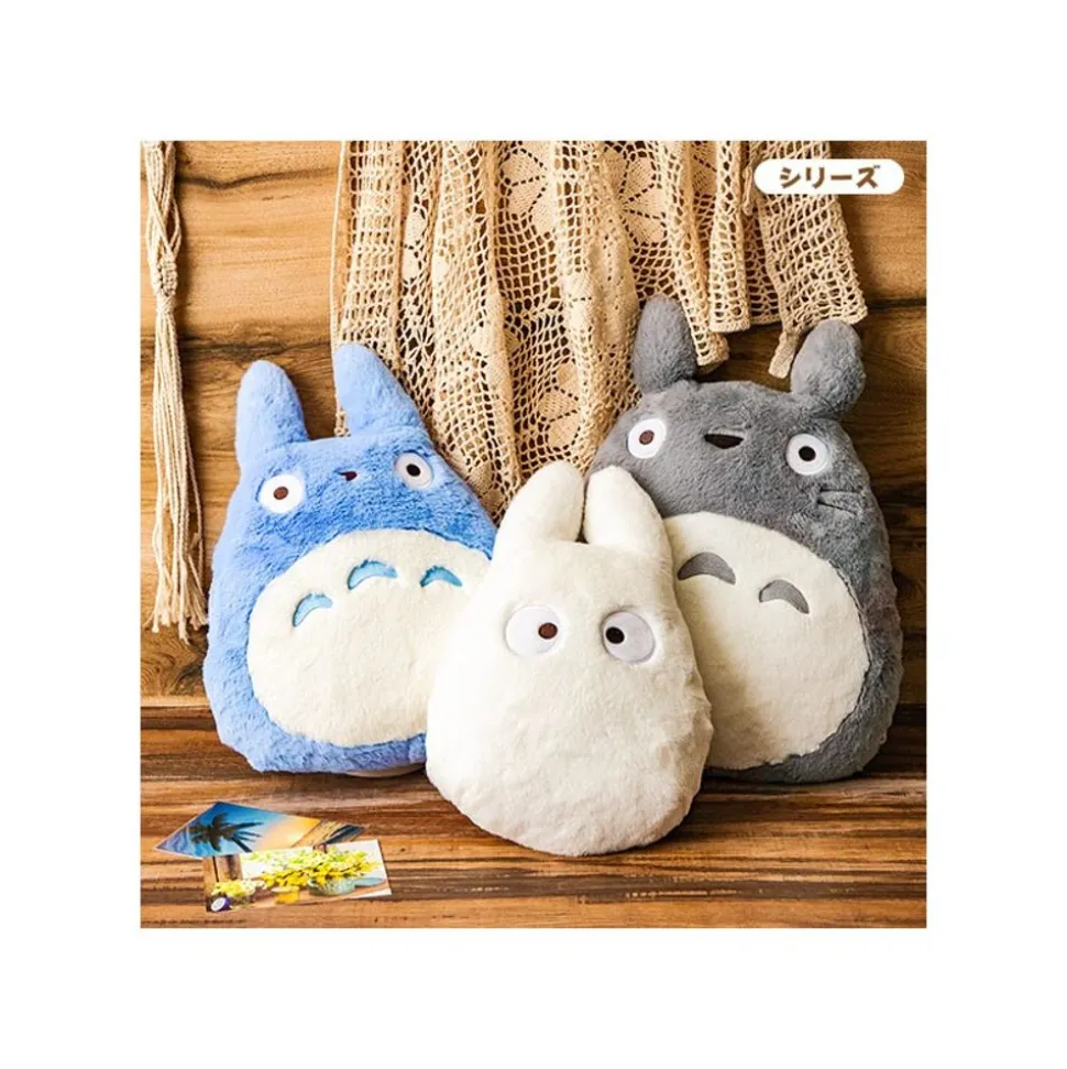Nakayoshi Cushion Blue Totoro - My Neighbor Totoro