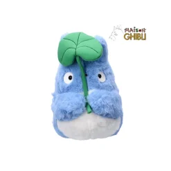 Nakayoshi Plush Medium Totoro With Leaf - My Neighbor Totoro