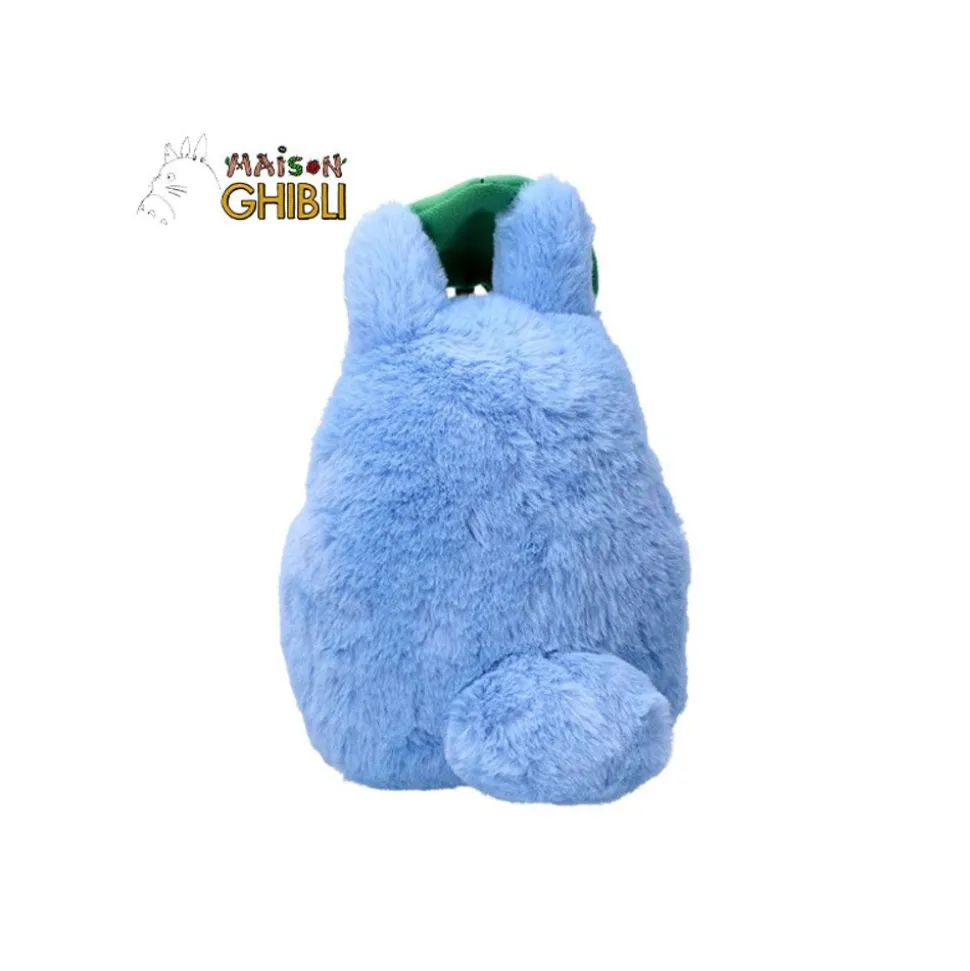 Nakayoshi Plush Medium Totoro With Leaf - My Neighbor Totoro