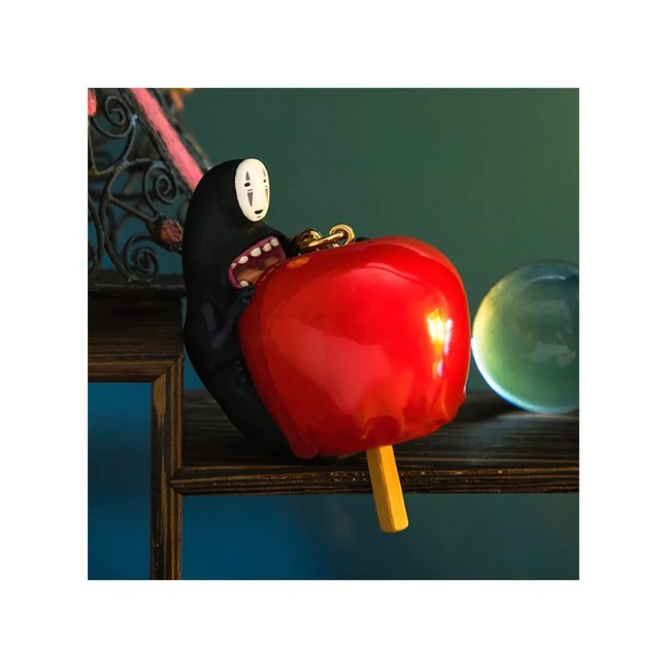 No Face Candy Apple Keychain - Spirited Away