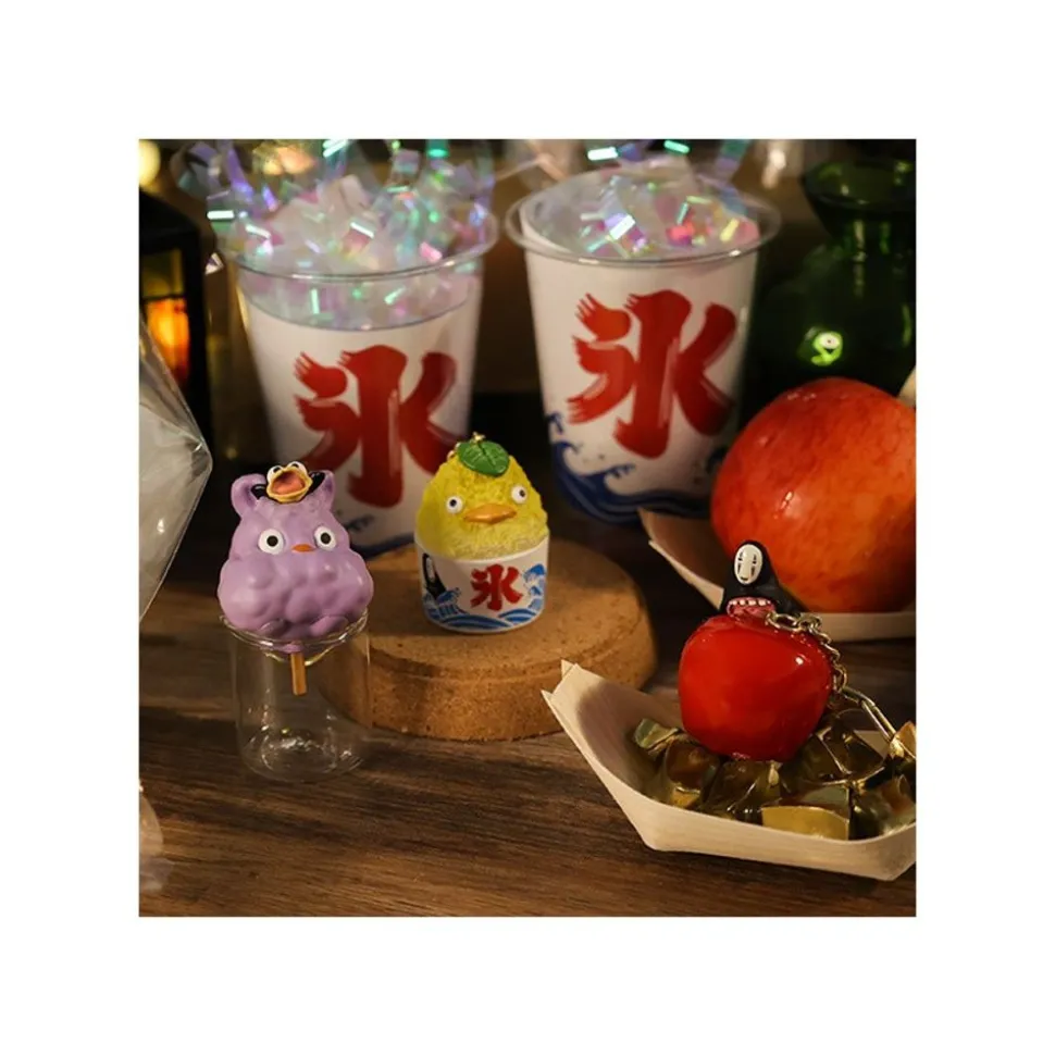 No Face Candy Apple Keychain - Spirited Away