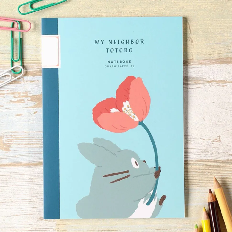 Notebook B6 Totoro Poppy - My Neighbor Totoro